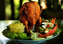 Our Famous Beer Can Chicken